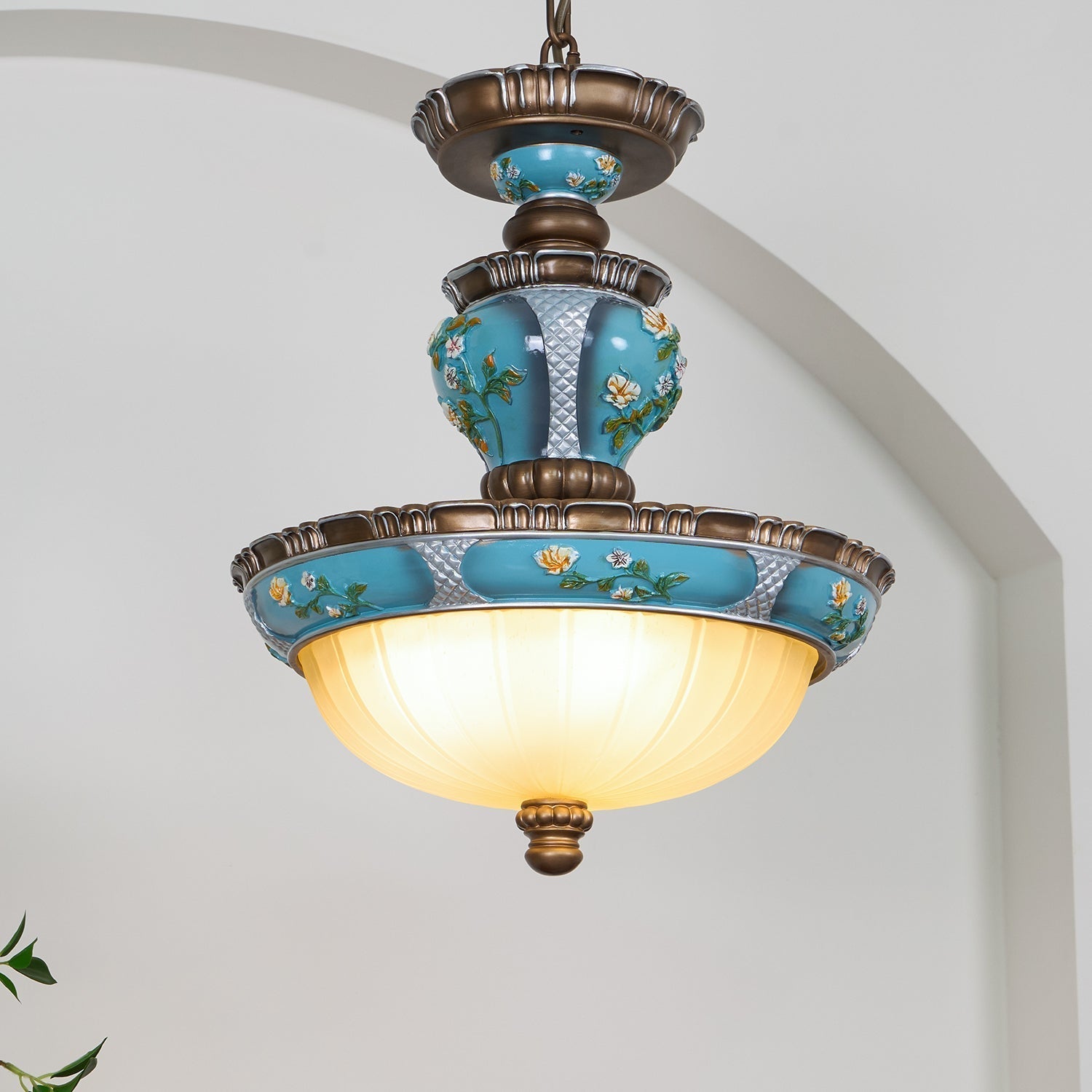 Galdo Retro Resin Pendant Light