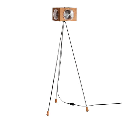 Vesoren Tripod Wood Floor Lamp