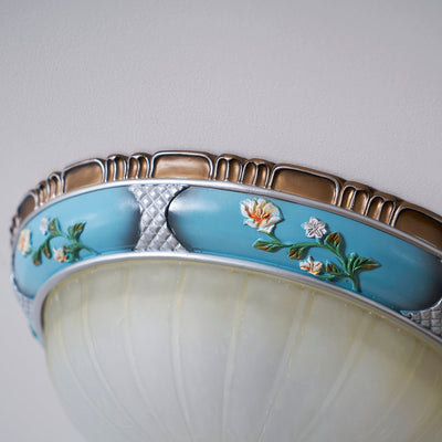 Duvall Ceiling Lamp Floral Recessed Vintage