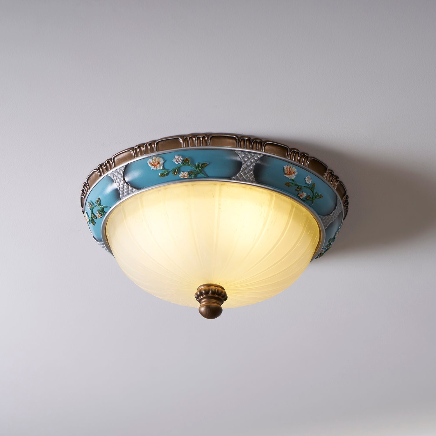 Duvall Ceiling Lamp Floral Recessed Vintage