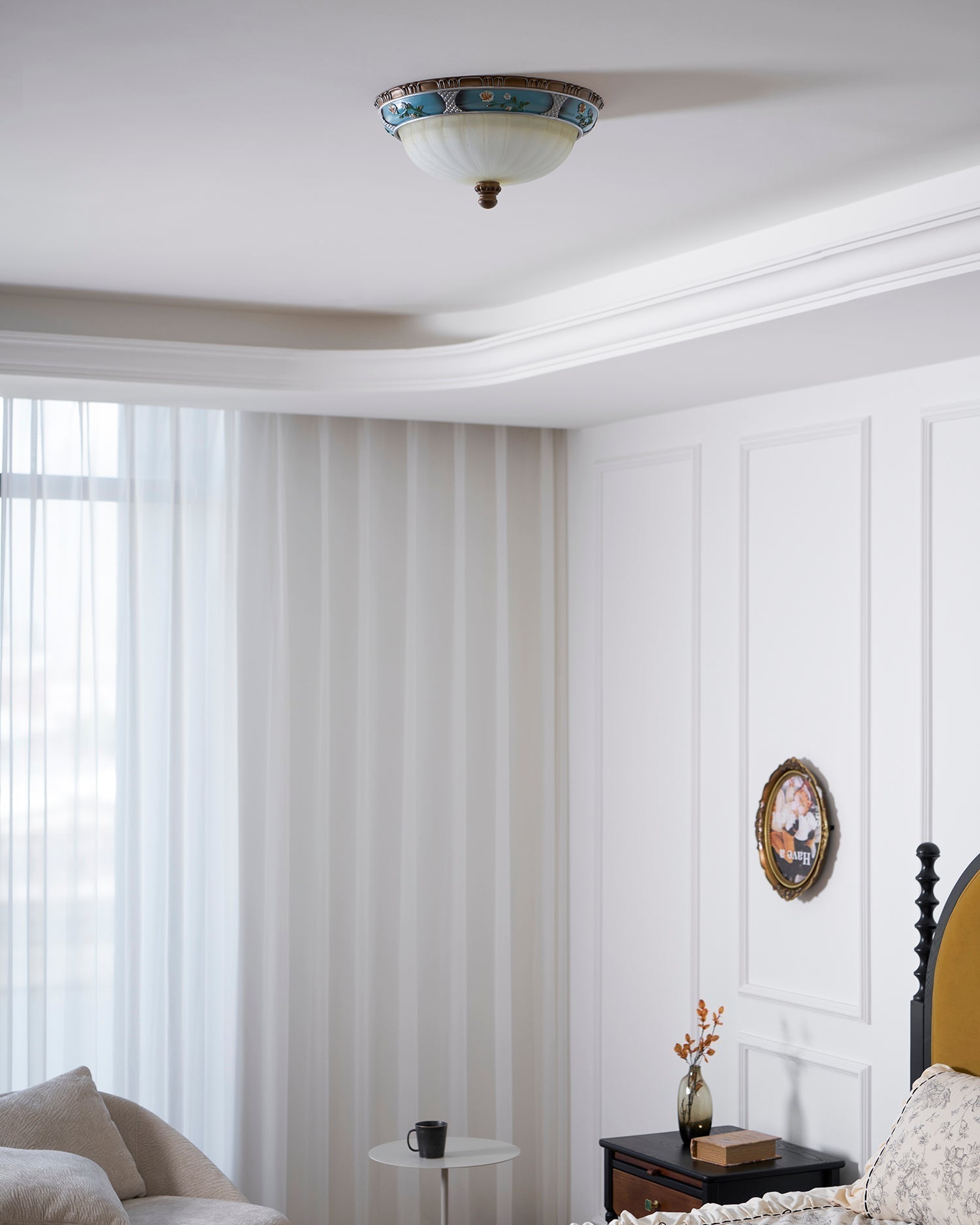 Duvall Ceiling Lamp Floral Recessed Vintage