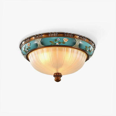 Duvall Ceiling Lamp Floral Recessed Vintage