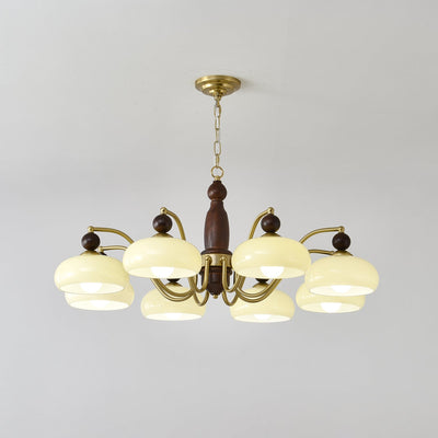 Avenoissa Chandelier Revival Crown Rustic