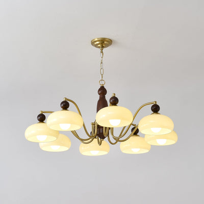 Avenoissa Chandelier Revival Crown Rustic