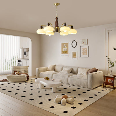Avenoissa Chandelier Revival Crown Rustic