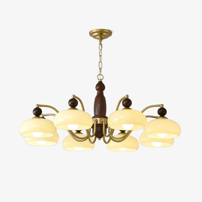 Avenoissa Chandelier Revival Crown Rustic