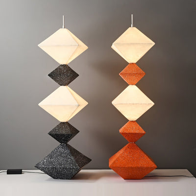 GeoGlow Rhombus Cube Floor Lamp