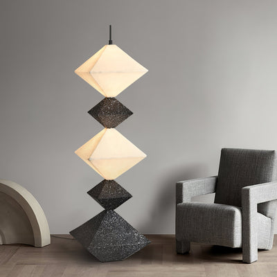 GeoGlow Rhombus Cube Floor Lamp
