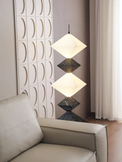 GeoGlow Rhombus Cube Floor Lamp