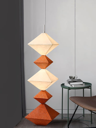 GeoGlow Rhombus Cube Floor Lamp