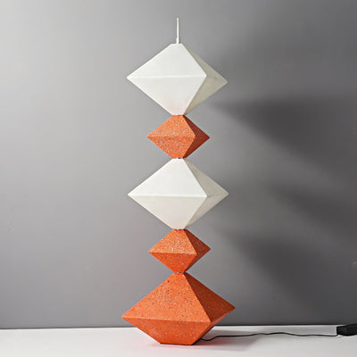 GeoGlow Rhombus Cube Floor Lamp