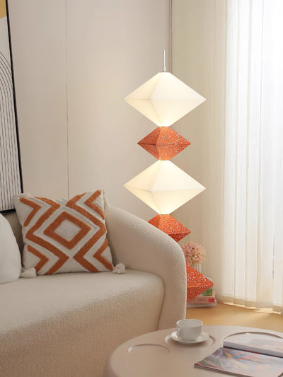 GeoGlow Rhombus Cube Floor Lamp