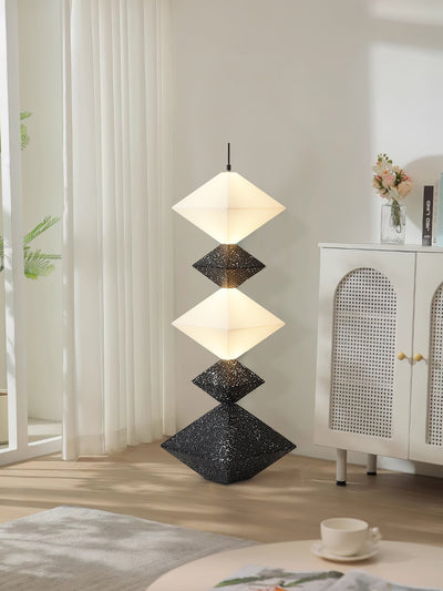 GeoGlow Rhombus Cube Floor Lamp