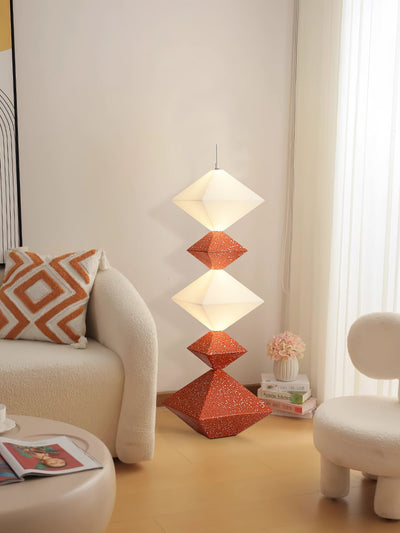 GeoGlow Rhombus Cube Floor Lamp