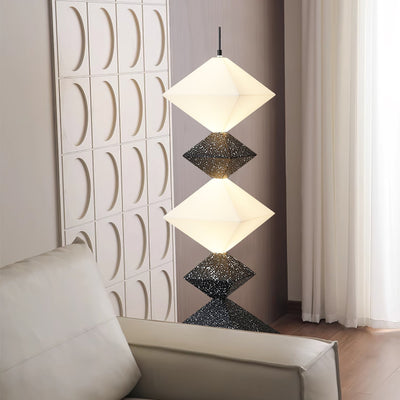 GeoGlow Rhombus Cube Floor Lamp