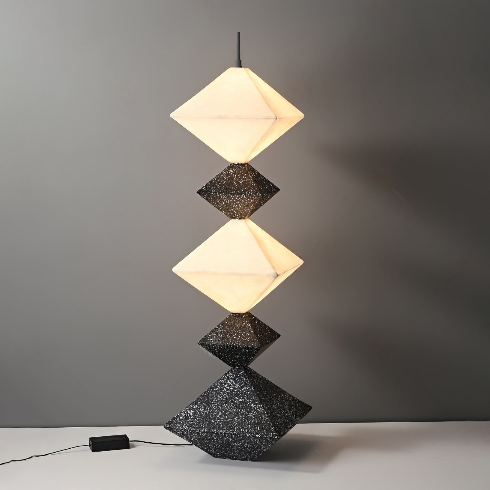 GeoGlow Rhombus Cube Floor Lamp