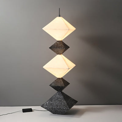 GeoGlow Rhombus Cube Floor Lamp