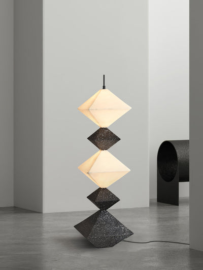GeoGlow Rhombus Cube Floor Lamp