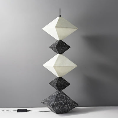 GeoGlow Rhombus Cube Floor Lamp