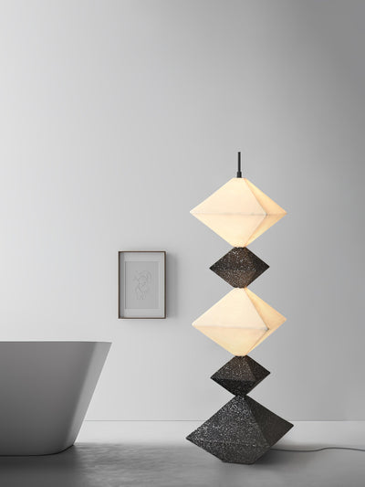 GeoGlow Rhombus Cube Floor Lamp