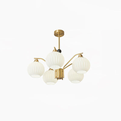 Nytheos Luxurious Brass Chandelier