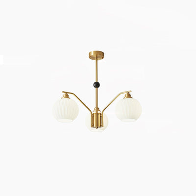 Nytheos Luxurious Brass Chandelier