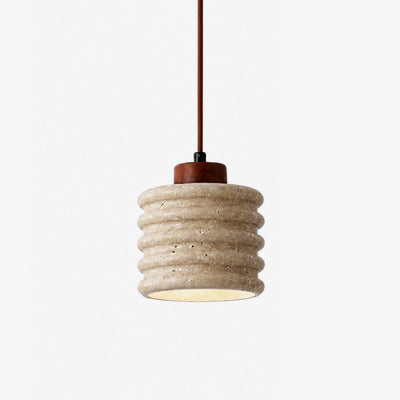 Nerovan Travertine Pendant Light