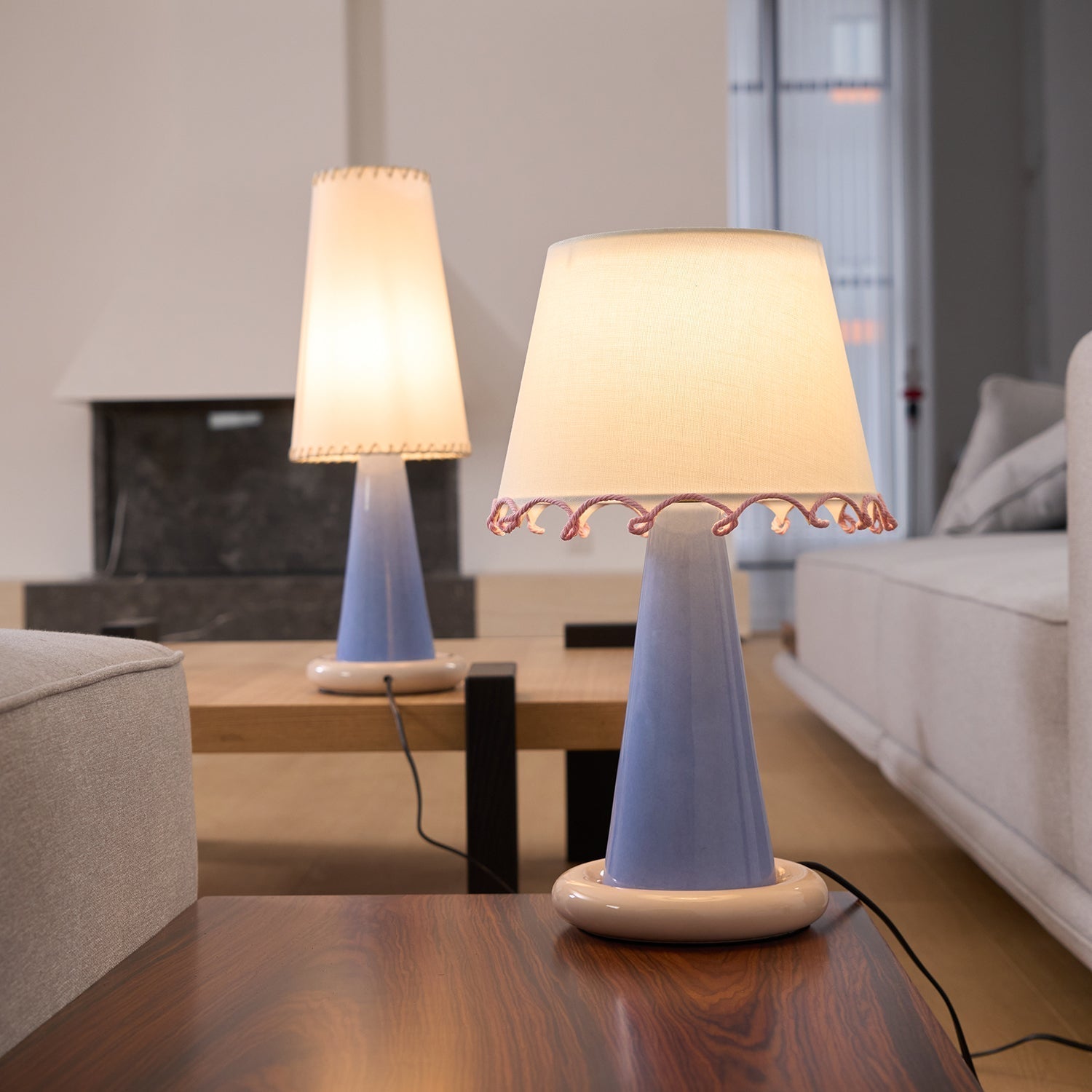 Rhett Modern Ceramic Table Lamp