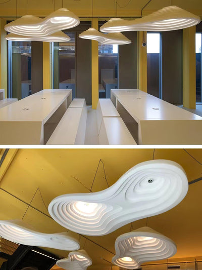 Molten Field Nordic Art Plastic Pendant Lamp