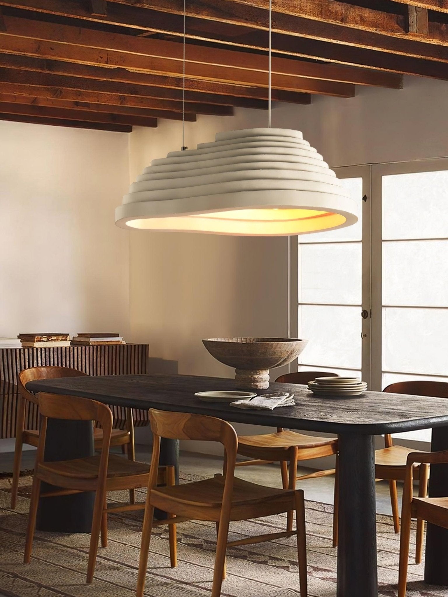 Niruise Minimalist Resin Pendant Lamp