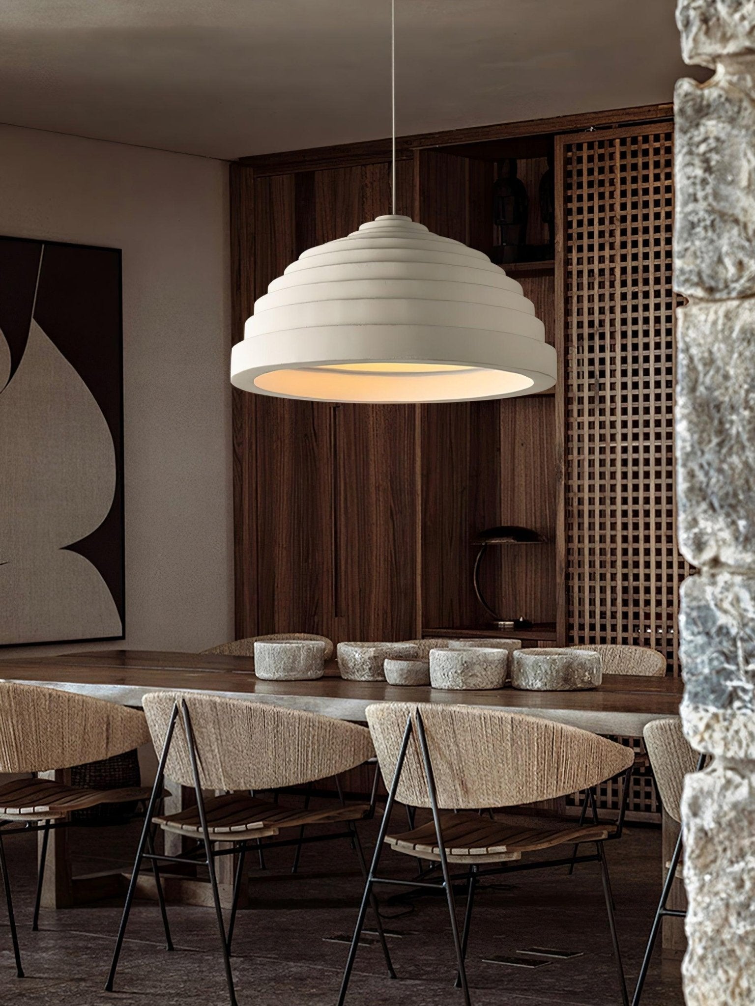 Niruise Minimalist Resin Pendant Lamp