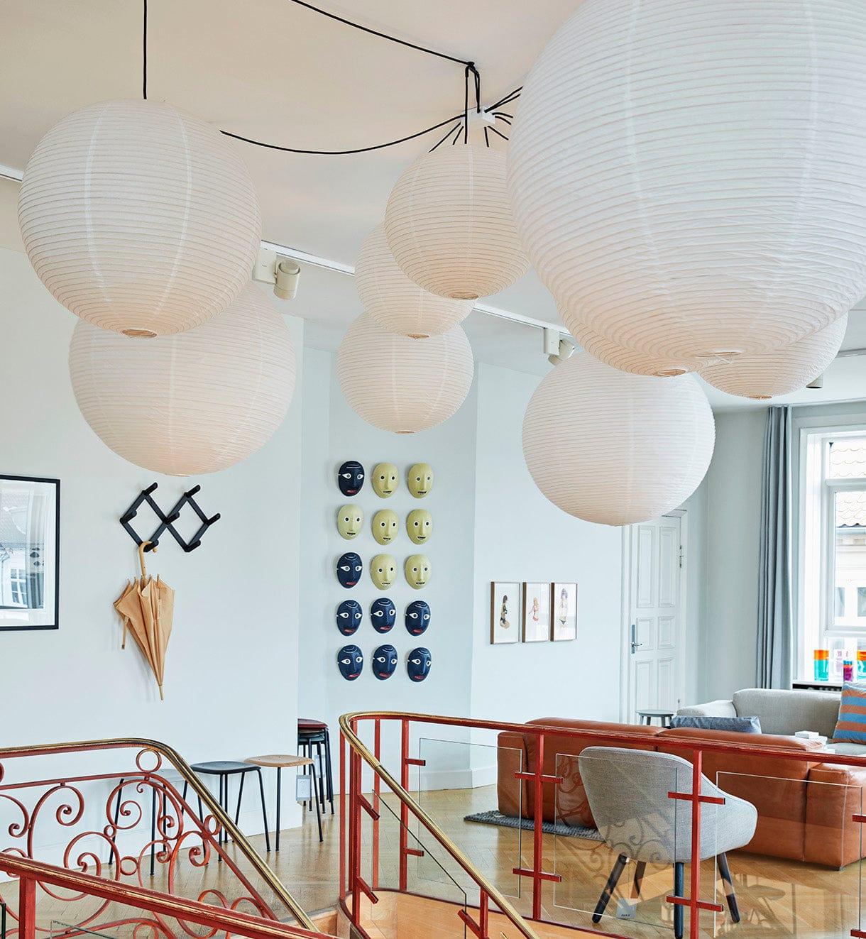 Lunerelle Pendant Lamp Paper for Living Room
