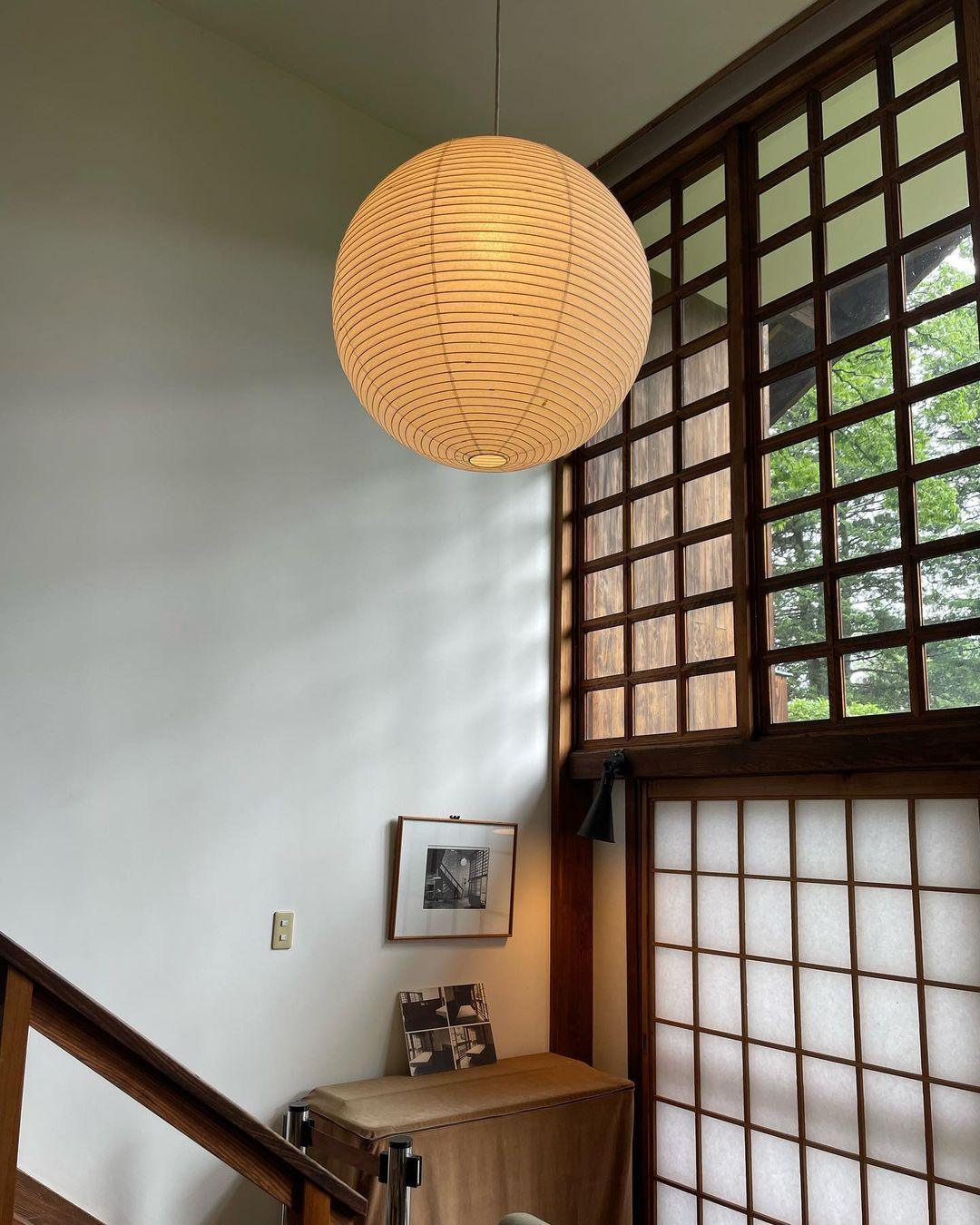Lunerelle Pendant Lamp Paper for Living Room