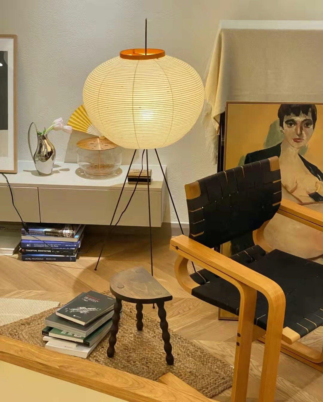 Krelix Paper Scandinavian Floor Lamp