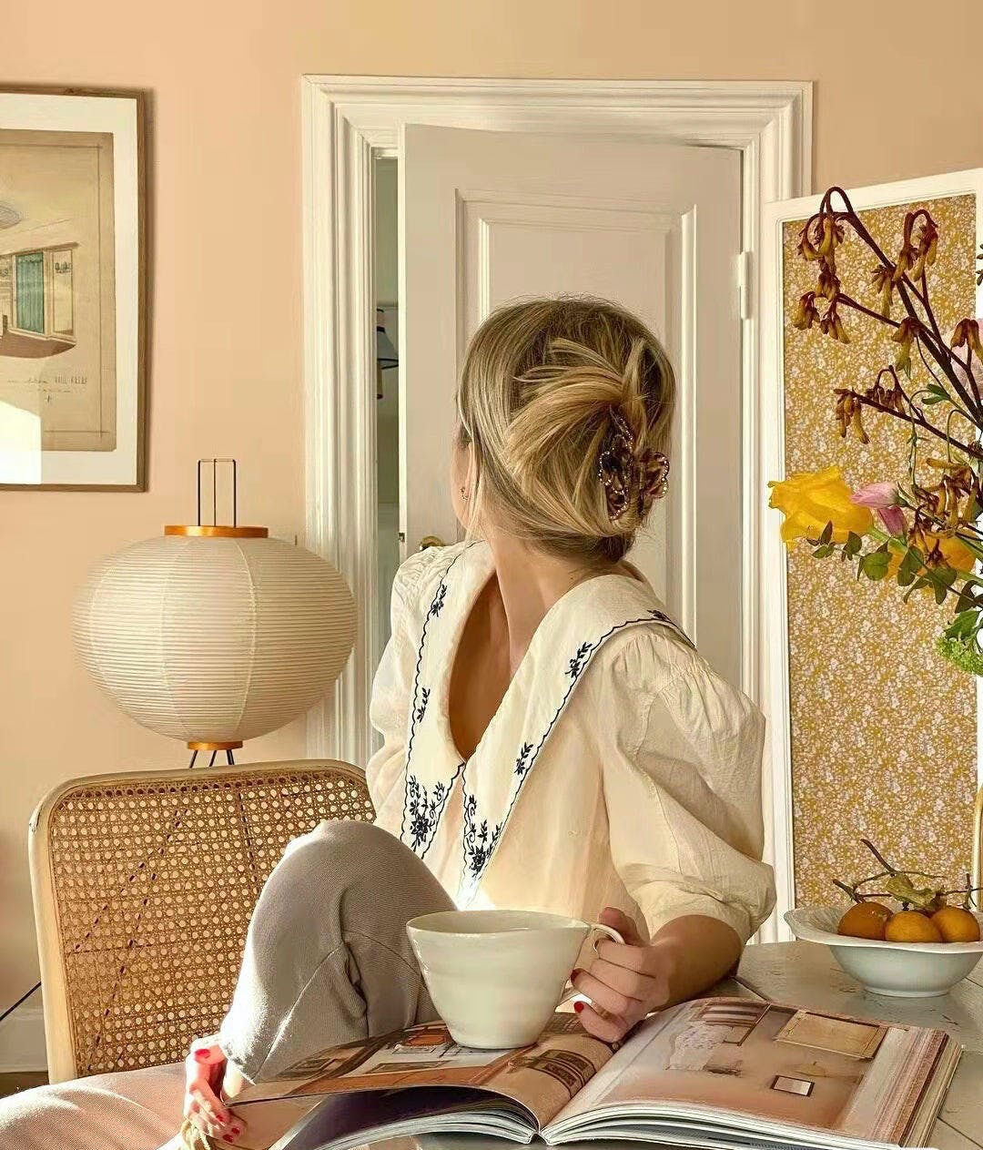 Krelix Paper Scandinavian Floor Lamp