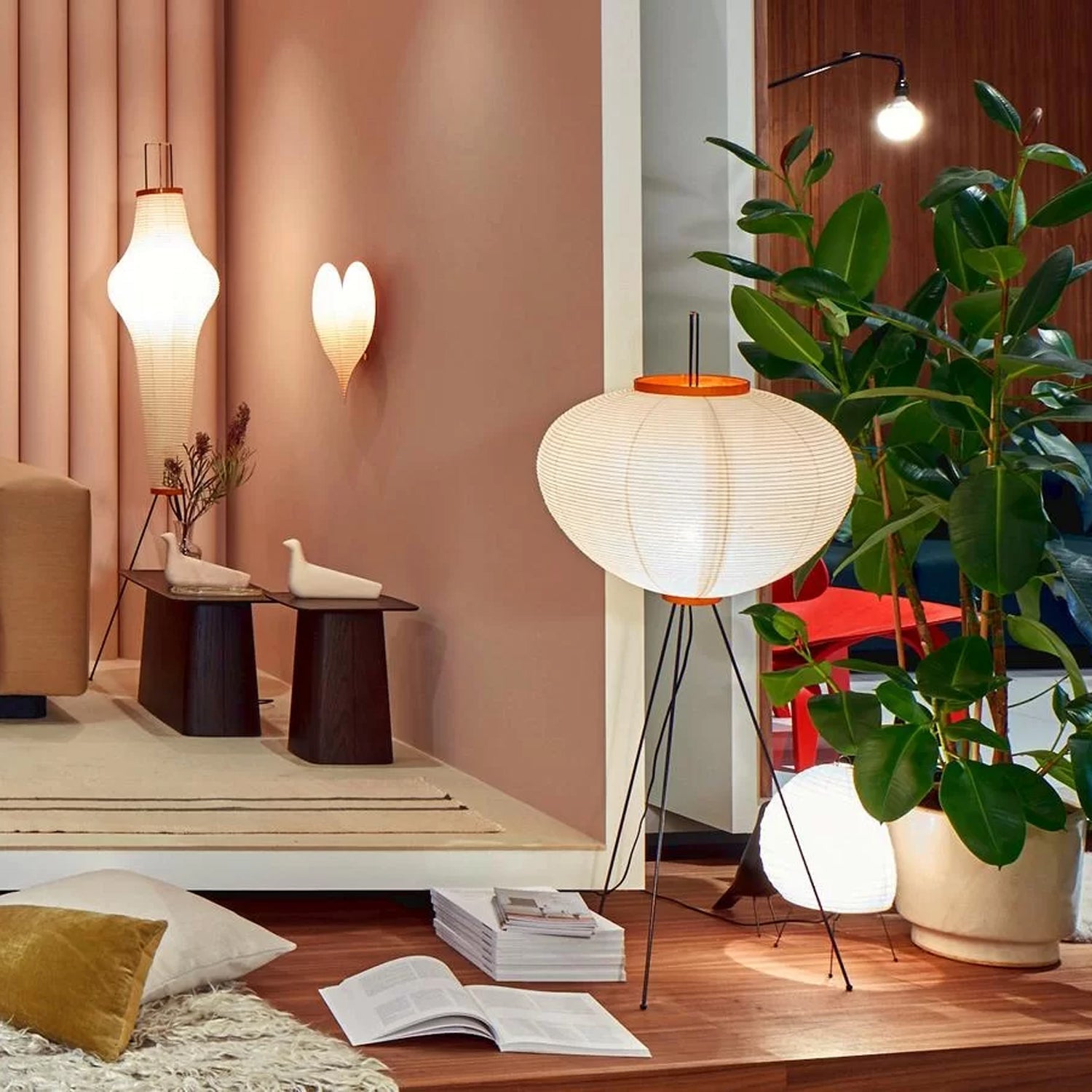 Krelix Paper Scandinavian Floor Lamp