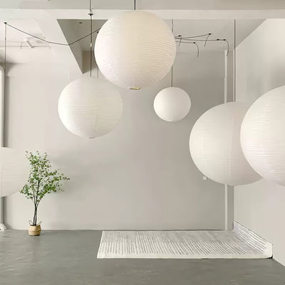 Niveriella Pendant Lamp Paper Lantern for Living Room