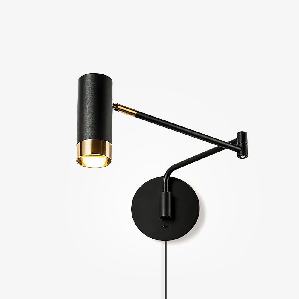 Seloelia Ridge Arm Plug-in Wall Lamp