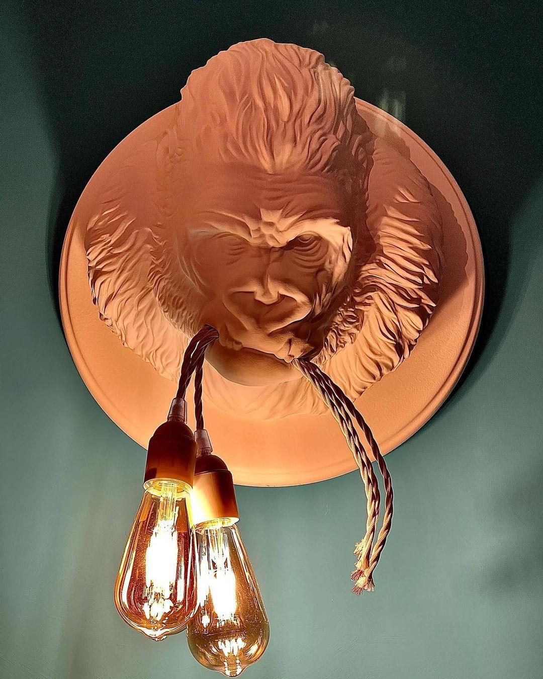 Emlen Premium Elegance Resin Sconce Wall Lamp