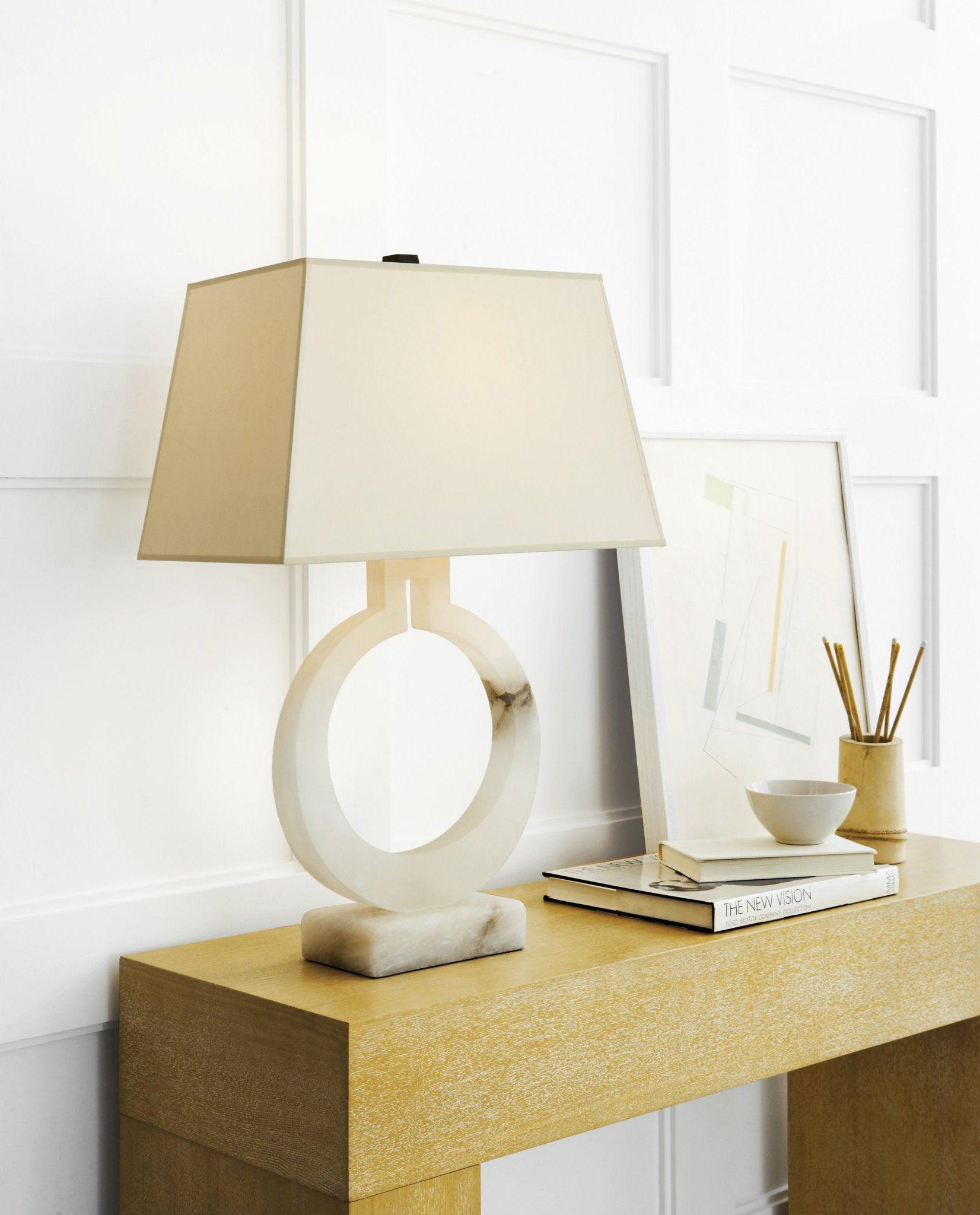Vantor Fabric Minimalist Table Lamp