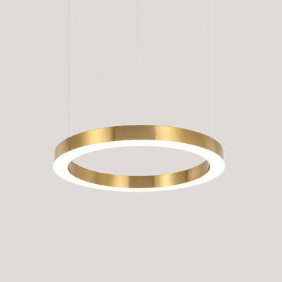 Dexlin Pendant Light LED Ring Gold Modern 3-Ring