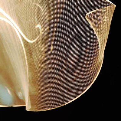 Lucuian Chandelier Acrylic LED Abstract Floating
