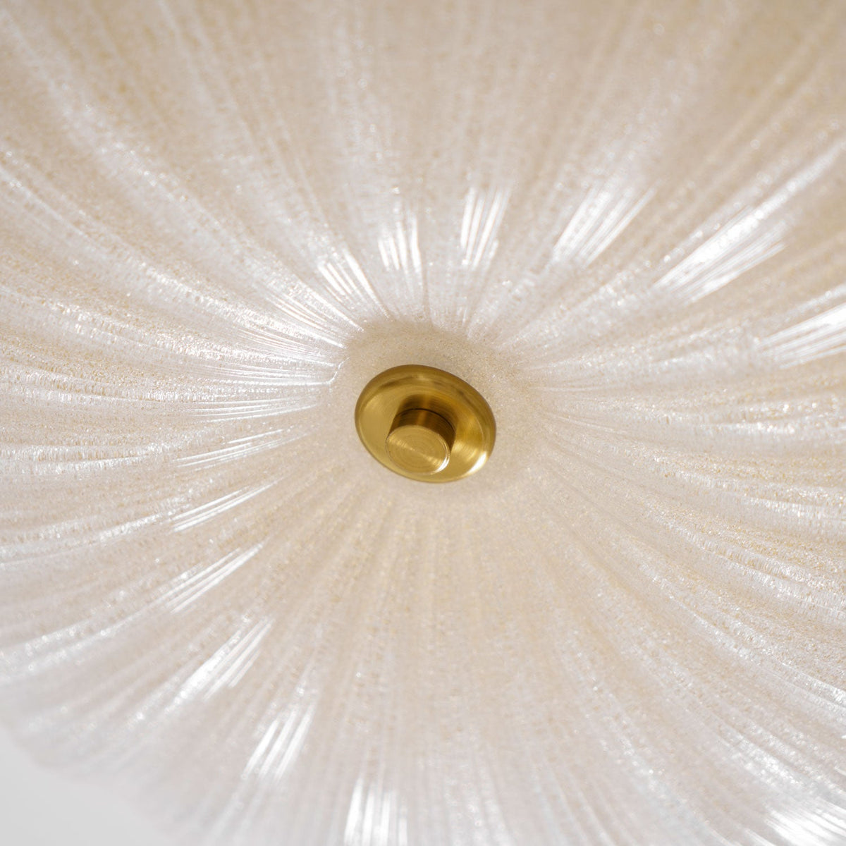 Delafield Ripple Glass Flush Mount Ceiling Light