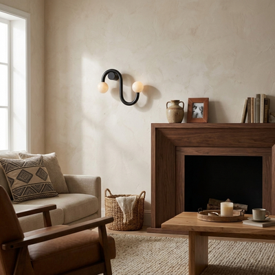 Wexleigh Alabaster Wall Sconce