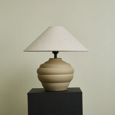 Sereno Ripple Clay Table Lamp