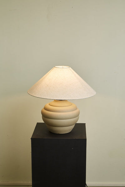 Sereno Ripple Clay Table Lamp