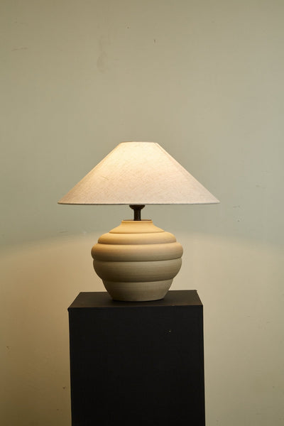 Sereno Ripple Clay Table Lamp