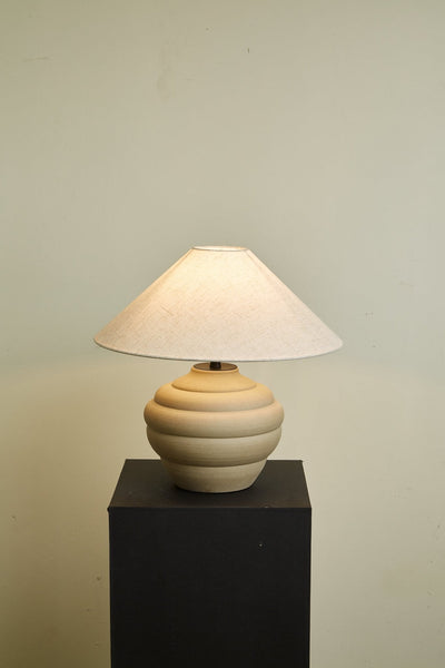 Sereno Ripple Clay Table Lamp
