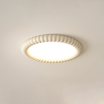 Ulire Nordic Art Ripple Resin Ceiling Light