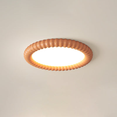 Ulire Nordic Art Ripple Resin Ceiling Light